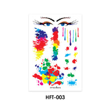 Load image into Gallery viewer, Temporary Fake Tattoo Gay Waterproof Sticker Rainbow Flag Face Cosmetic Leg Arm Body Art for Men Women Tattoo Stickers
