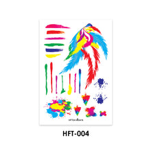 Load image into Gallery viewer, Temporary Fake Tattoo Gay Waterproof Sticker Rainbow Flag Face Cosmetic Leg Arm Body Art for Men Women Tattoo Stickers