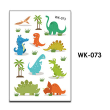 Load image into Gallery viewer, Kids Temporary Tattoo Sticker Cool Dinosaur Cartoon Fake Tatoo Hand Foot Waterproof Tattoos Tatouage For Boy Children