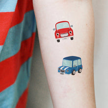 Load image into Gallery viewer, Tattoo Kids Various Cartoon Car Fake Tattoo Sticker Temporary Tattoos Waterproof Tatto Art Tatto Hand Arm For Child Boy