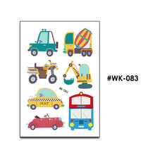 Load image into Gallery viewer, Tattoo Kids Various Cartoon Car Fake Tattoo Sticker Temporary Tattoos Waterproof Tatto Art Tatto Hand Arm For Child Boy