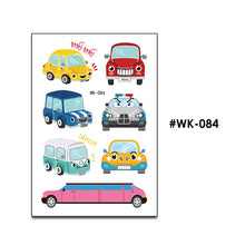 Load image into Gallery viewer, Tattoo Kids Various Cartoon Car Fake Tattoo Sticker Temporary Tattoos Waterproof Tatto Art Tatto Hand Arm For Child Boy