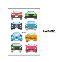 Load image into Gallery viewer, Tattoo Kids Various Cartoon Car Fake Tattoo Sticker Temporary Tattoos Waterproof Tatto Art Tatto Hand Arm For Child Boy