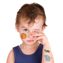 Load image into Gallery viewer, Children's Cartoon Animal Luminous Tattoo Stickers Face Stickers Cute Lion Waterproof Glowing Tattoo Stickers Boy Girls Tattoo