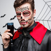 Load image into Gallery viewer, Cross Border Halloween Funny Face Tattoo Stickers Masquerade Undead Face Stickers Tattoo Stickers for Boy Girls Kids