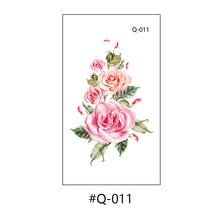 Load image into Gallery viewer, Literary Small Fresh Flower Creative Tattoo Stickers Arm Body Sexy Rose Waterproof Lasting Women Men Tattoo Stickers