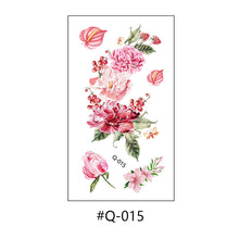 Load image into Gallery viewer, Literary Small Fresh Flower Creative Tattoo Stickers Arm Body Sexy Rose Waterproof Lasting Women Men Tattoo Stickers