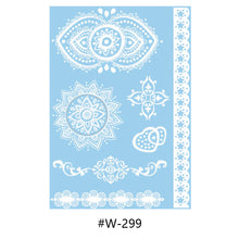 Load image into Gallery viewer, Hanna Lace Tattoo Stickers White Sexy White Women Sexy Body Arm Hawaii Waterproof Temporary Tattoo Lasting Tattoo Stickers