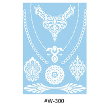 Load image into Gallery viewer, Hanna Lace Tattoo Stickers White Sexy White Women Sexy Body Arm Hawaii Waterproof Temporary Tattoo Lasting Tattoo Stickers