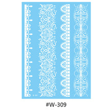 Load image into Gallery viewer, Hanna Lace Tattoo Stickers White Sexy White Women Sexy Body Arm Hawaii Waterproof Temporary Tattoo Lasting Tattoo Stickers