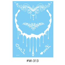 Load image into Gallery viewer, Hanna Lace Tattoo Stickers White Sexy White Women Sexy Body Arm Hawaii Waterproof Temporary Tattoo Lasting Tattoo Stickers