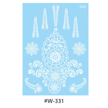 Load image into Gallery viewer, Hanna Lace Tattoo Stickers White Sexy White Women Sexy Body Arm Hawaii Waterproof Temporary Tattoo Lasting Tattoo Stickers