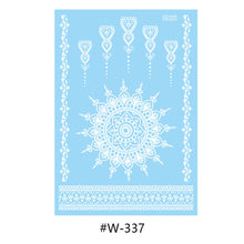 Load image into Gallery viewer, Hanna Lace Tattoo Stickers White Sexy White Women Sexy Body Arm Hawaii Waterproof Temporary Tattoo Lasting Tattoo Stickers
