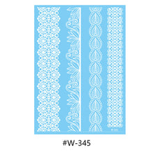 Load image into Gallery viewer, Hanna Lace Tattoo Stickers White Sexy White Women Sexy Body Arm Hawaii Waterproof Temporary Tattoo Lasting Tattoo Stickers