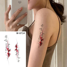 Load image into Gallery viewer, Cartoon Tattoo Stickers Temporary Disposable Flower Body Arm Abstract Tattoo Stickers Waterproof Women Tattoo Stickers