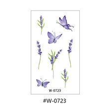 Load image into Gallery viewer, Cartoon Tattoo Stickers Temporary Disposable Flower Body Arm Abstract Tattoo Stickers Waterproof Women Tattoo Stickers