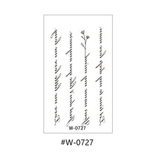 Load image into Gallery viewer, Cartoon Tattoo Stickers Temporary Disposable Flower Body Arm Abstract Tattoo Stickers Waterproof Women Tattoo Stickers