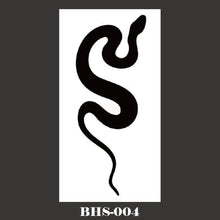 Load image into Gallery viewer, Snake Tattoo Stickers Dark Tide Cool Flower Arm Black Mamba Dead Man Snake Skull Tattoo Stickers Women Cool Body Stickers