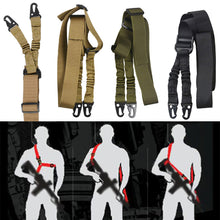 Load image into Gallery viewer, Double Point Tactical Gun Rope Waterproof Nylon Rifle Shotgun Gun Airsoft Accessories Outdoor Adjustable Shoulder Strap Rope