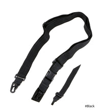 Load image into Gallery viewer, Three-Point Tactical Gun Rope Waterproof Nylon Rifle Shotgun Gun Airsoft Accessories Outdoor Adjustable Shoulder Strap Rope