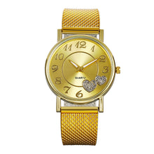 Load image into Gallery viewer, Fashion Women Watch Luxury Steel Band Ladies Quartz Big Dial Wrist Watch