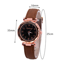 Load image into Gallery viewer, Fashion Women Watch Starry Sky Dial Ladies Quartz Watches Bracelet Set