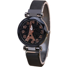 Load image into Gallery viewer, Fashion Women Watch Starry Sky Dial Magnetic Buckle Ladies Quartz Watches