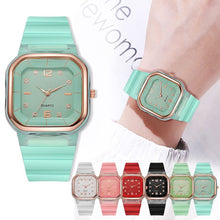 Load image into Gallery viewer, Women Colorful Sport Silicone Jelly Quartz Watch Men Casual Wristwatch Couple Watch