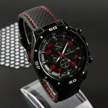 Load image into Gallery viewer, Fashion Men Silicone Bracelet Sports Quartz Watch Wrist Watches