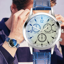 Load image into Gallery viewer, Business Men Watch Leather Bracelet Quartz Watch Casual Sports Watches