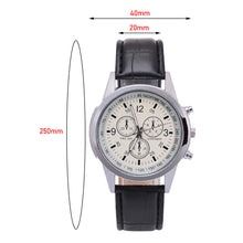Load image into Gallery viewer, Business Men Watch Leather Bracelet Quartz Watch Casual Sports Watches