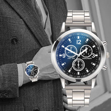 Load image into Gallery viewer, Fashion Men Stainless Steel Quartz Sports Watch Luxury Male Business Wristwatch