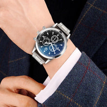 Load image into Gallery viewer, Fashion Men Stainless Steel Quartz Sports Watch Luxury Male Business Wristwatch