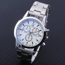 Load image into Gallery viewer, Fashion Men Stainless Steel Quartz Sports Watch Luxury Male Business Wristwatch