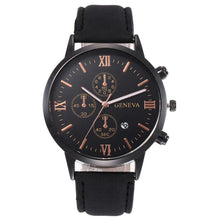Load image into Gallery viewer, Fashion Men Watch Casual Leather Strap Dial Calendar Quartz Watches