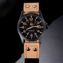 Load image into Gallery viewer, Fashion Men Watch Casual Leather Strap Quartz Watch Calendar Display Sports Watches
