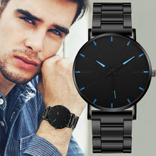 Load image into Gallery viewer, Fashion Men Business Sports Stainless Steel Quartz Watch Male Luxury Wristwatch