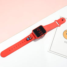 Load image into Gallery viewer, Cute Children Cartoon Watch LED Digital Watch for Boys Girls Gift Life Waterproof