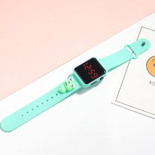 Load image into Gallery viewer, Cute Children Cartoon Watch LED Digital Watch for Boys Girls Gift Life Waterproof