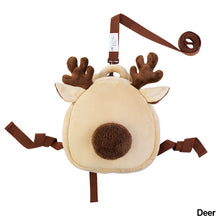 Load image into Gallery viewer, Metoo Plush Animal Backpack with Anti-Lost Strap Plush Doll Toys For Girls Baby Cute Tiger Stuffed Animals For Kid School Shoulder Bag In Kindergarten