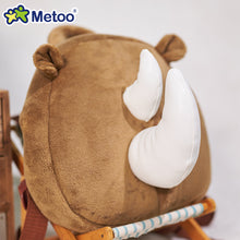 Load image into Gallery viewer, Metoo Plush Animal Backpack with Anti-Lost Strap Plush Doll Toys For Girls Baby Cute Tiger Stuffed Animals For Kid School Shoulder Bag In Kindergarten