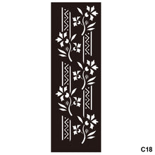 Load image into Gallery viewer, 1Sheet Tattoo Stencils Henna Templates Arm Back Chest Body Art Airbrush Paint Templates Decal DIY Flower Painting