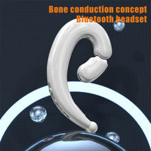 Load image into Gallery viewer, M520 Adjustable Earpiece Wireless Headset Bluetooth 5.2 HD Sound Quality Hifi Stereo Bone Conduction Single Ear Earhook Earphone