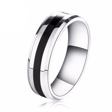 Load image into Gallery viewer, Fashion Titanium steel Ring Hand Jewelry Oil Drip Ring Simple Creative Cool Women's Men's Jewelry Gift