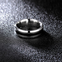 Load image into Gallery viewer, Fashion Titanium steel Ring Hand Jewelry Oil Drip Ring Simple Creative Cool Women's Men's Jewelry Gift
