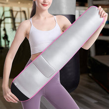 Load image into Gallery viewer, Adjustable Waist Back Support Waist Trainer Sweat Band Wrap Fat Tummy Stomach Sauna Sweat Belt Sport Safe Accessories