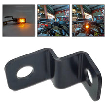 Load image into Gallery viewer, 2Pcs Motorcycle Handbar Turn Signal Light Holder Relocation Front Fork Clamps Mount Lamp Mount Brackets