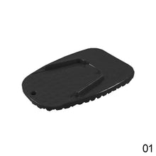 Load image into Gallery viewer, Motorcycle Kickstand Side Kick Stand Pad Plate Base Plastic Stand Grip Support Bike Foot Pad