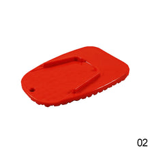 Load image into Gallery viewer, Motorcycle Kickstand Side Kick Stand Pad Plate Base Plastic Stand Grip Support Bike Foot Pad