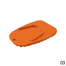 Load image into Gallery viewer, Motorcycle Kickstand Side Kick Stand Pad Plate Base Plastic Stand Grip Support Bike Foot Pad
